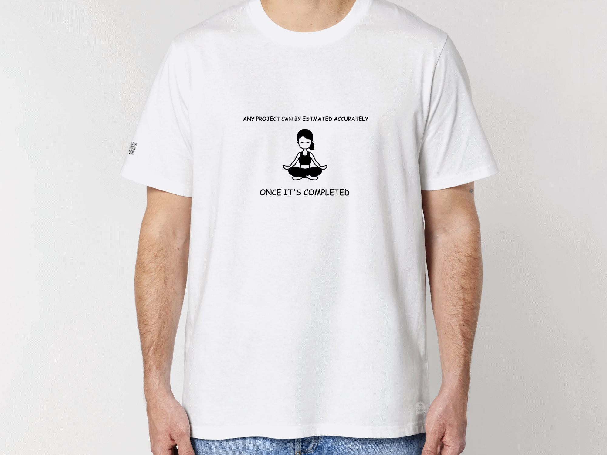 Tricou Creator - Project Manager Wise Words - PROJECT MANAGER Normal Alb - 1